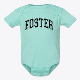 Foster Middle School Varsity Arch Baby Onesie