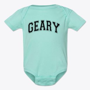Geary High School Varsity Arch Baby Onesie
