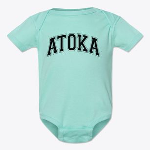 Atoka High School Varsity Arch Baby Onesie