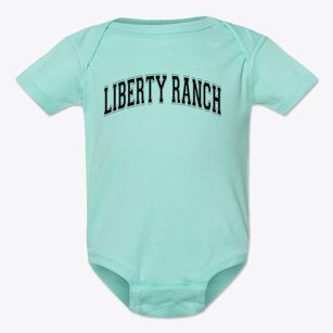 Liberty Ranch High School Varsity Arch Baby Onesie