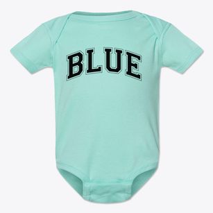 Blue Rock Mennonite School Varsity Arch Baby Onesie