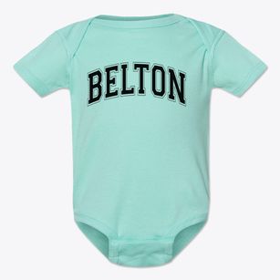 Belton Middle School Varsity Arch Baby Onesie