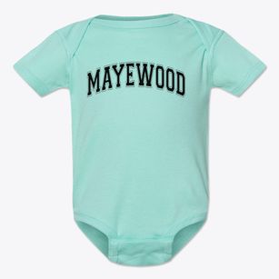Mayewood Middle School Varsity Arch Baby Onesie
