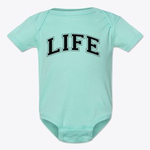 Life Christian Academy Varsity Arch Baby Onesie