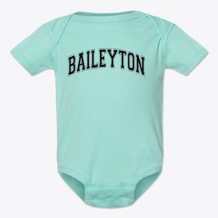 Baileyton Elementary School Varsity Arch Baby Onesie