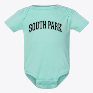 South Park Elementary School Varsity Arch Baby Onesie