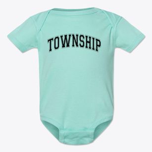 Township Elementary School Varsity Arch Baby Onesie
