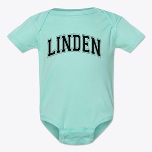 Linden Elementary School Varsity Arch Baby Onesie