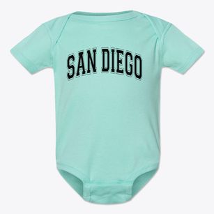 San Diego High School Varsity Arch Baby Onesie