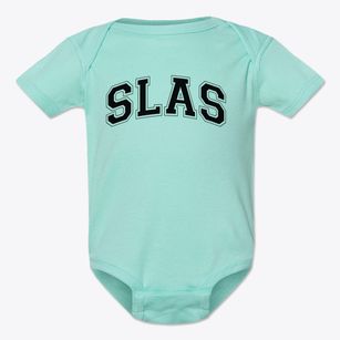 Slas Varsity Arch Baby Onesie