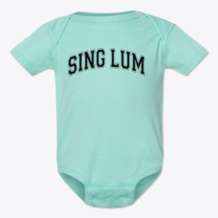 Sing Lum Elementary School Varsity Arch Baby Onesie