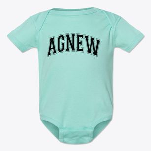Agnew Middle School Varsity Arch Baby Onesie