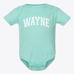 Wayne Stuart Ryan Elementary School Varsity Arch Baby Onesie