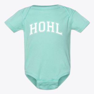 Hohl Elementary School Varsity Arch Baby Onesie
