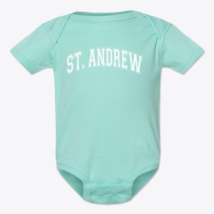 Saint Andrew The Apostle School Varsity Arch Baby Onesie