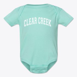 Clear Creek Middle School Varsity Arch Baby Onesie