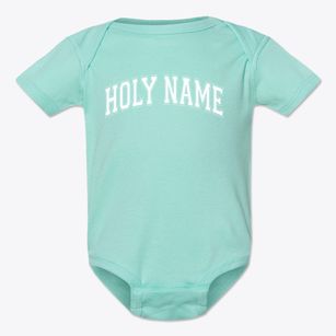 Holy Name School Varsity Arch Baby Onesie