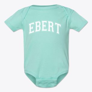 Ebert Elementary School Varsity Arch Baby Onesie