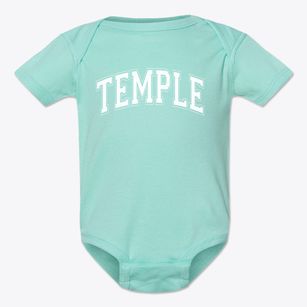 Temple Christian Academy Varsity Arch Baby Onesie