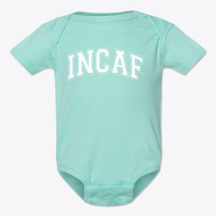Incaf Montessori School Varsity Arch Baby Onesie
