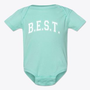 B.e.s.t. Academy Varsity Arch Baby Onesie