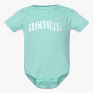 Grangeville Elementary/middle School Varsity Arch Baby Onesie