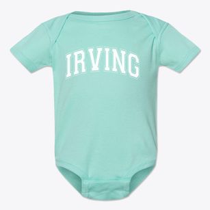 Irving Elementary School Varsity Arch Baby Onesie