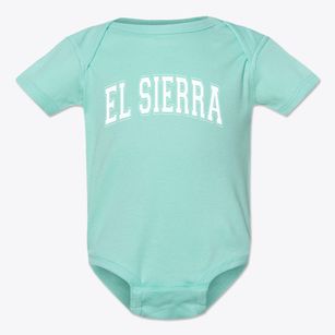 El Sierra Elementary School Varsity Arch Baby Onesie