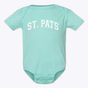 Saint Patrick's School Varsity Arch Baby Onesie