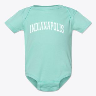 Indianapolis Christian School Varsity Arch Baby Onesie