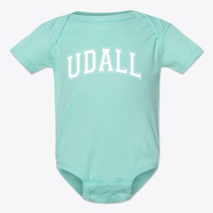 Udall Elementary School Varsity Arch Baby Onesie