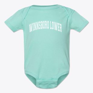 Winnsboro Lower Elementary School Varsity Arch Baby Onesie