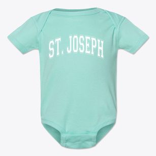 Saint Joseph School Varsity Arch Baby Onesie