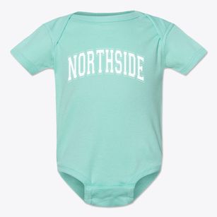 Northside Elementary School Varsity Arch Baby Onesie