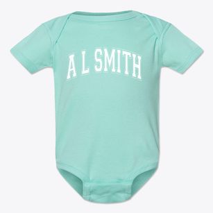 A L Smith Elementary School Varsity Arch Baby Onesie