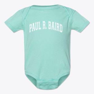 Paul R. Baird Jr. High Varsity Arch Baby Onesie