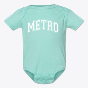 Metro Charter Academy Varsity Arch Baby Onesie