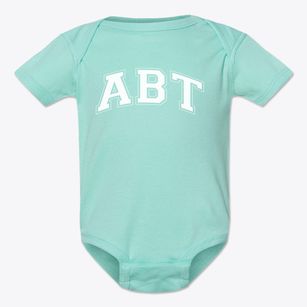 Academy For Business & Technology Varsity Arch Baby Onesie