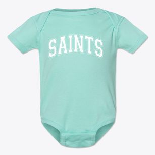 Saints Joachim And Ann School Varsity Arch Baby Onesie