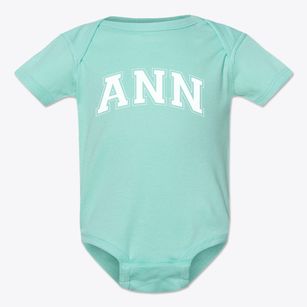 Ann Blanche Smith Elementary School Varsity Arch Baby Onesie