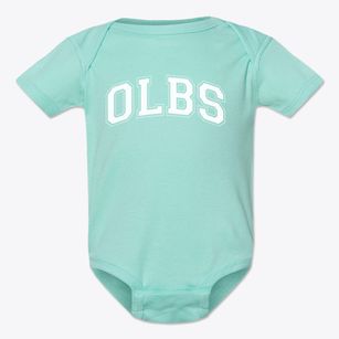 Our Lady Of The Blessed Sacrament School Varsity Arch Baby Onesie