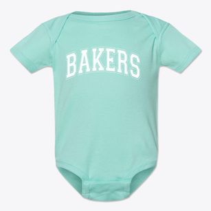Bakers Elementary School Varsity Arch Baby Onesie