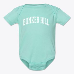 Bunker Hill High School Varsity Arch Baby Onesie