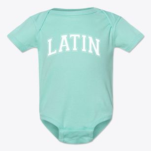Charlotte Latin School Varsity Arch Baby Onesie