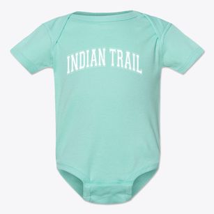 Indian Trail Elementary School Varsity Arch Baby Onesie