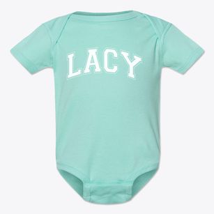 Lacy Elementary School Varsity Arch Baby Onesie