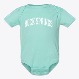 Rock Springs Elementary School Varsity Arch Baby Onesie