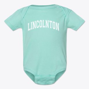 Lincolnton Middle School Varsity Arch Baby Onesie