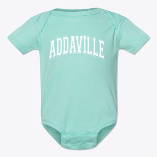 Addaville Elementary School Varsity Arch Baby Onesie