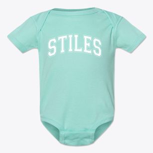 Stiles Elementary School Varsity Arch Baby Onesie